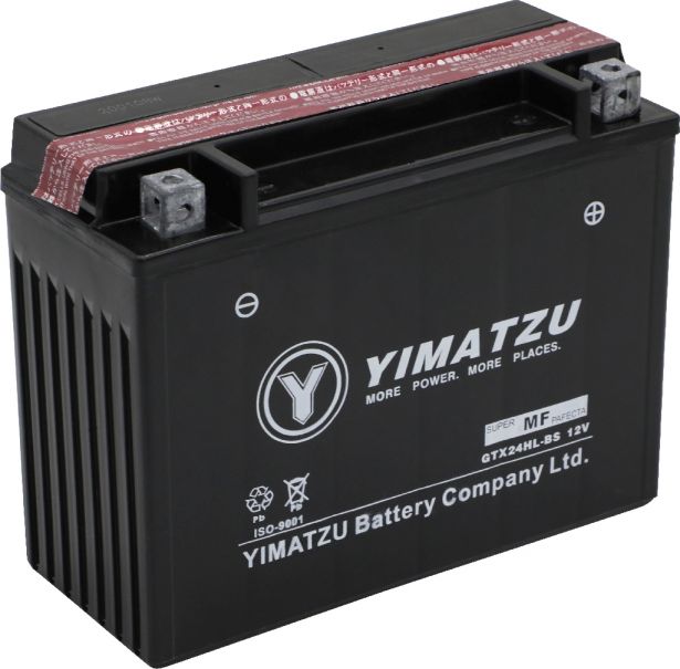 Battery_ _GTX24HL BS_Yimatzu_AGM_Maintenance_Free_2